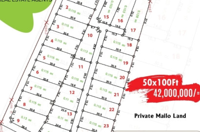 Here is a chance to own Land in one of well organised estates .